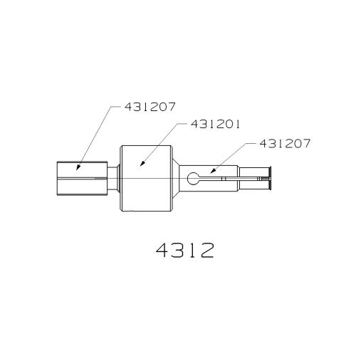 EXTRACTOR DE PINZA INTERIOR FORZA SERIE 4300